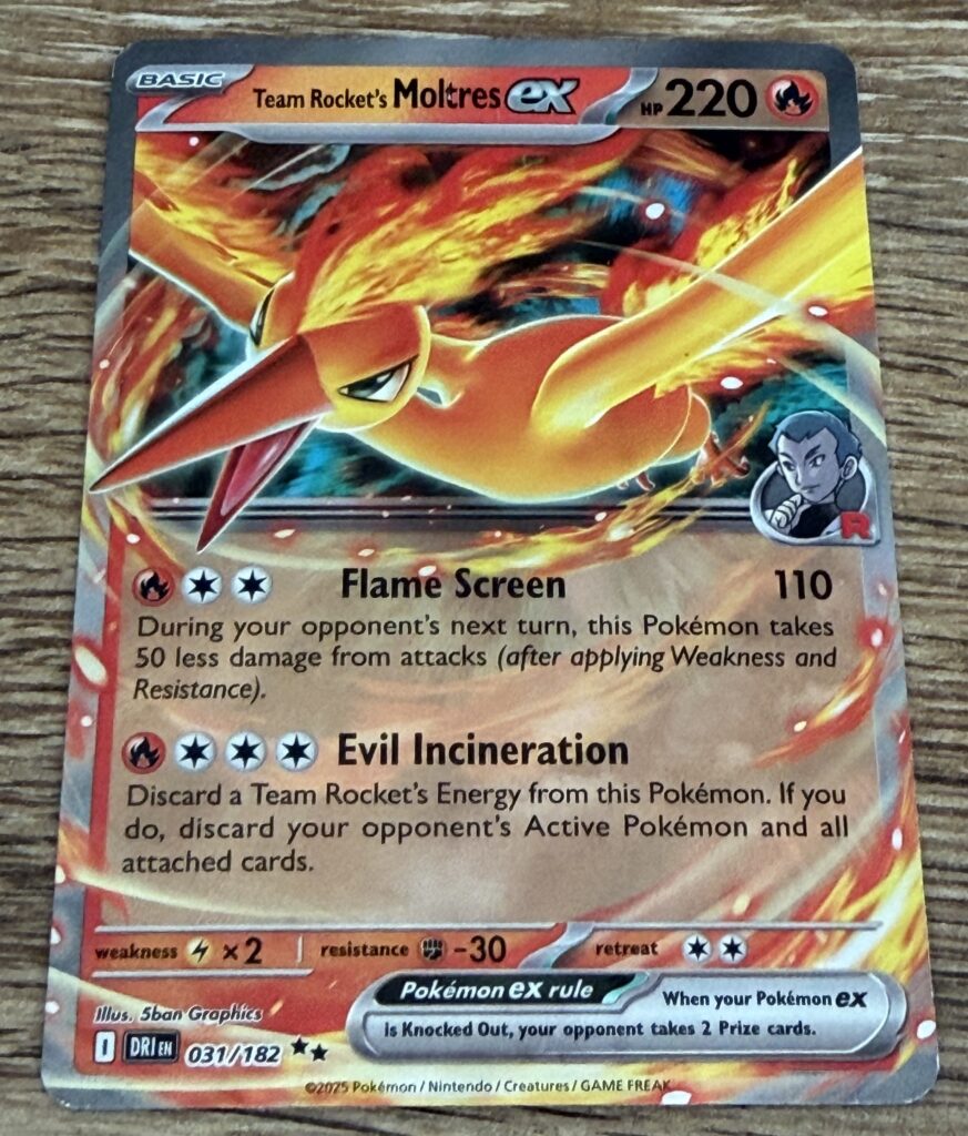 Team Rocket's Moltres EX